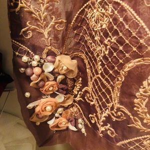 Fully embroidery shirt from cross stich